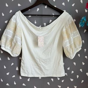 Free People Off The Shoulder Top